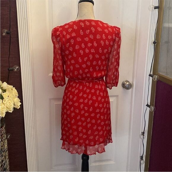 The Kooples XSport viscose wrap dress, US0 - Picture 11 of 16